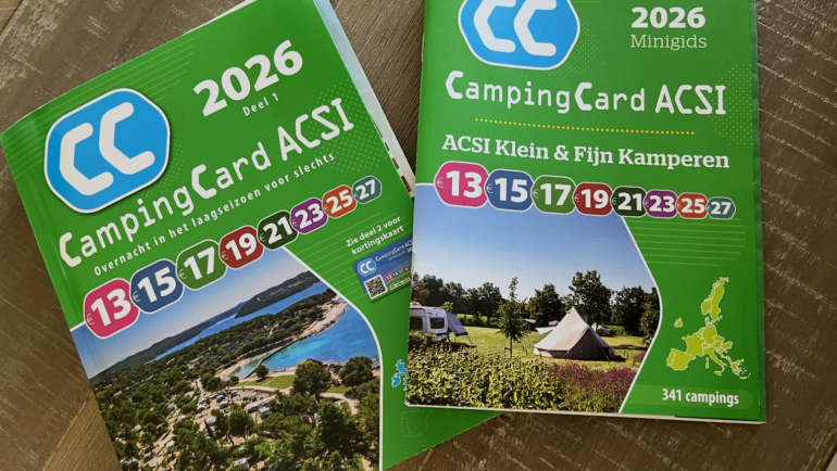 De ACSI CampingCard kortingskaart